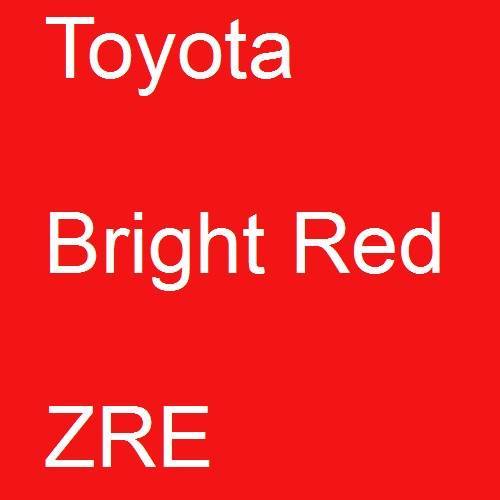 Toyota, Bright Red, ZRE.